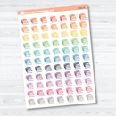 Hand Doodled Books Icon Planner Stickers | Reading & Study Planner Stickers | I-001