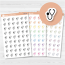 Dr. Appointment Icon Planner Stickers |Health | I-002