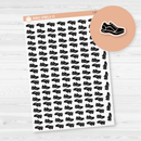 Shoes Icon Planner Stickers | Clear Matte | I-005-BCM