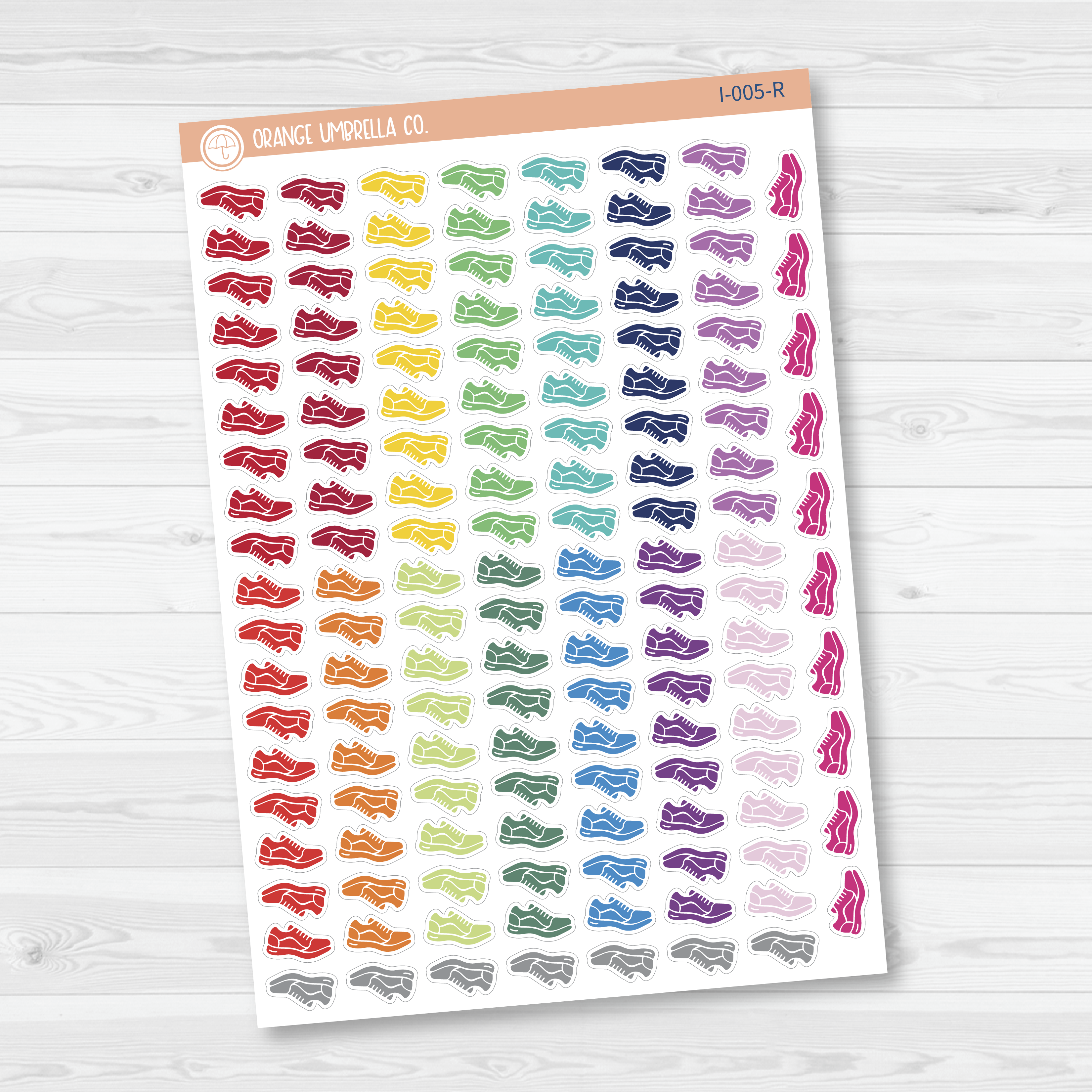 Shoes Icon Planner Stickers | I-005