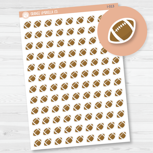 Football Icon Planner Stickers | I-013