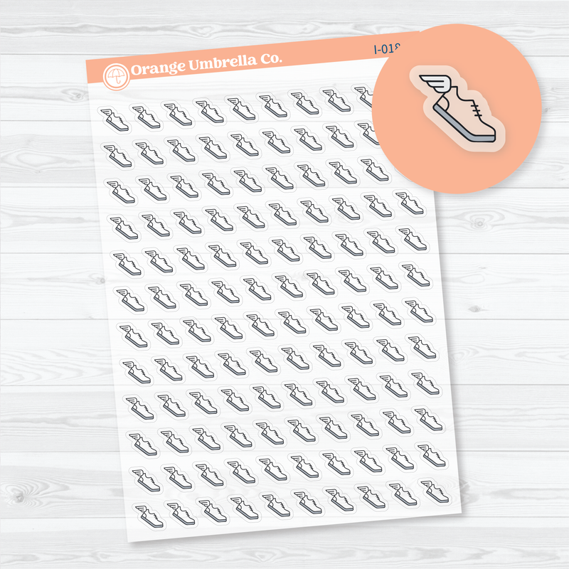 Track or Cross Country Icons | Planner Stickers | I-018-BCM