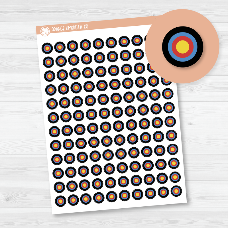 Archery Icon Planner Stickers | I-020