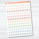 Fork and Knife Icon Planner Stickers | Meal & Dinner Planner Stickers | I-023