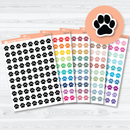 Paw Print - Small Icon Planner Stickers | I-027