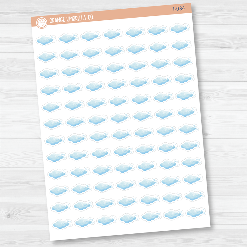 Weather Icon Planner Stickers | I-028 - I-035