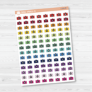 Camera Icon Stickers | Planner Photography Reminder Labels | I-104