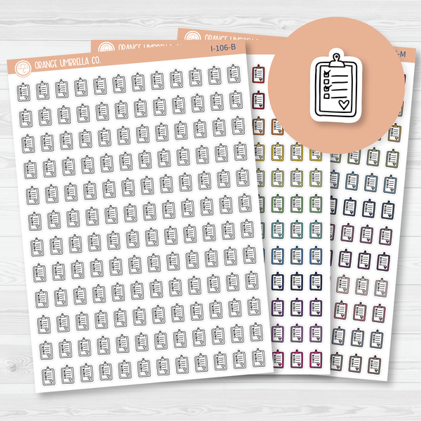 To Do List Icon Planner Stickers | I-106
