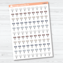 Birthday Celebration Balloon Icon Planner Stickers | Party & Event Planner Stickers | I-109