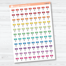 Birthday Celebration Balloon Icon Planner Stickers | Party & Event Planner Stickers | I-109