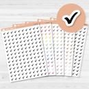 Checkmark Icon Planner Stickers | I-126