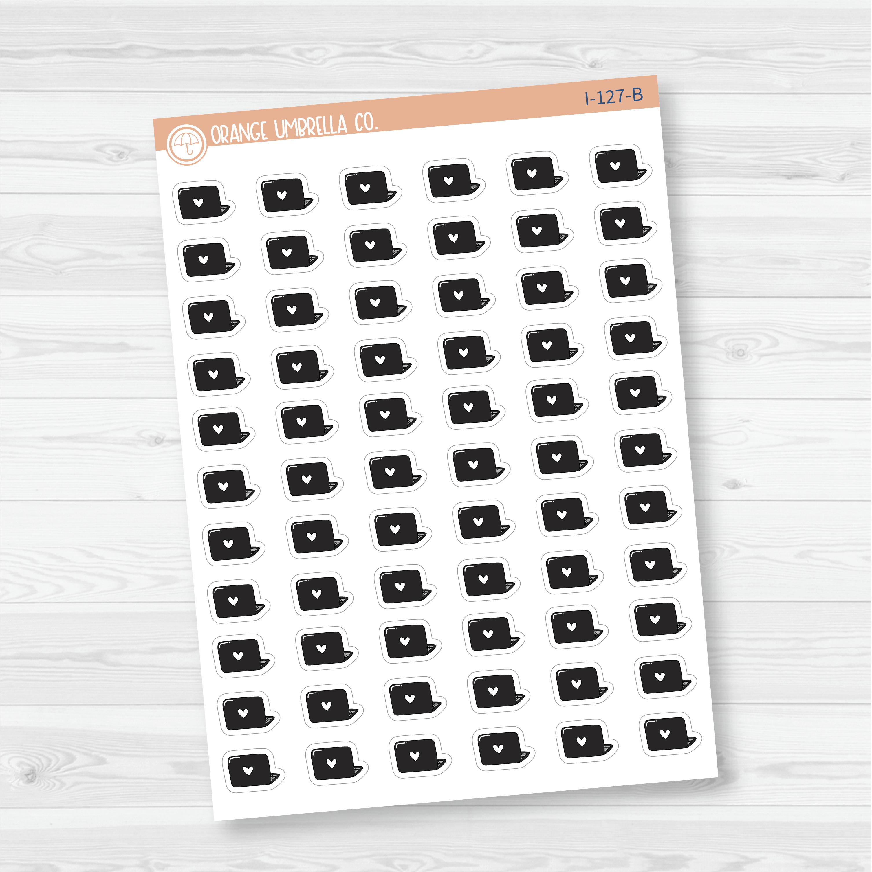 Laptop Icon Planner Stickers | I-127
