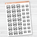 I Quit Keyboard Button Icon Planner Stickers | I-134