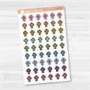 Cross Icon Planner Stickers | I-137