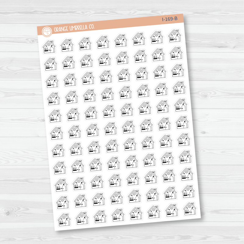 House Icon Planner Stickers | I-169