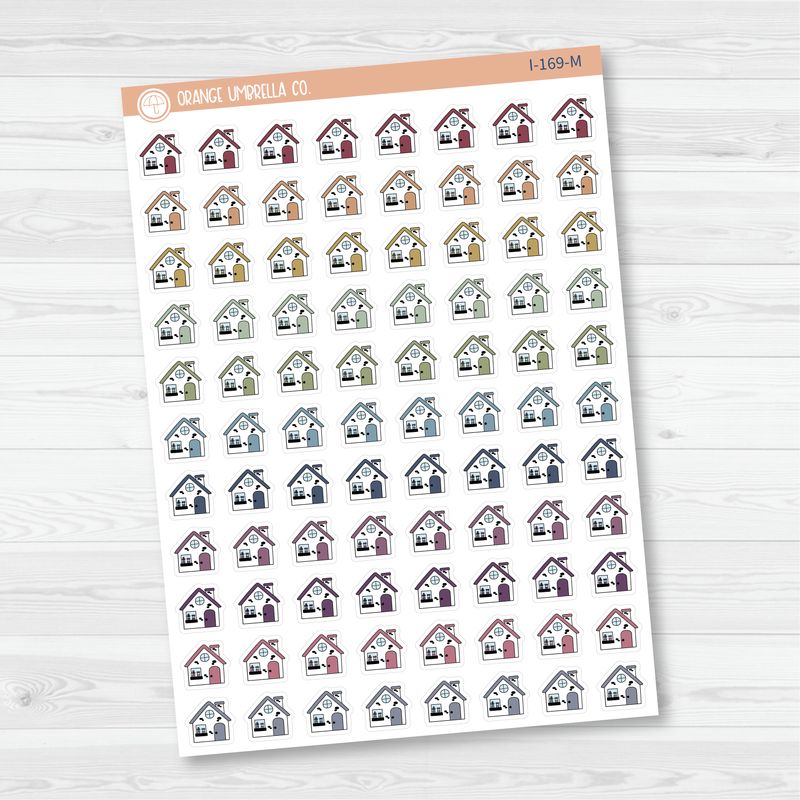 House Icon Planner Stickers | I-169