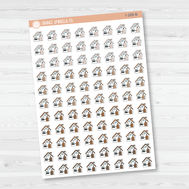 House Icon Planner Stickers | I-169