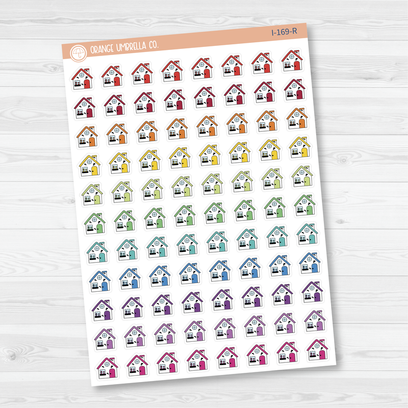 House Icon Planner Stickers | I-169