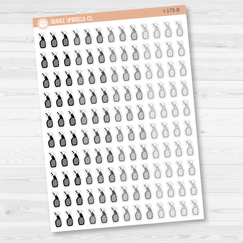 Cleaning Icon Icon Planner Stickers | I-175