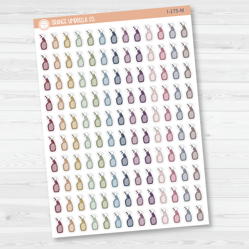 Cleaning Icon Icon Planner Stickers | I-175