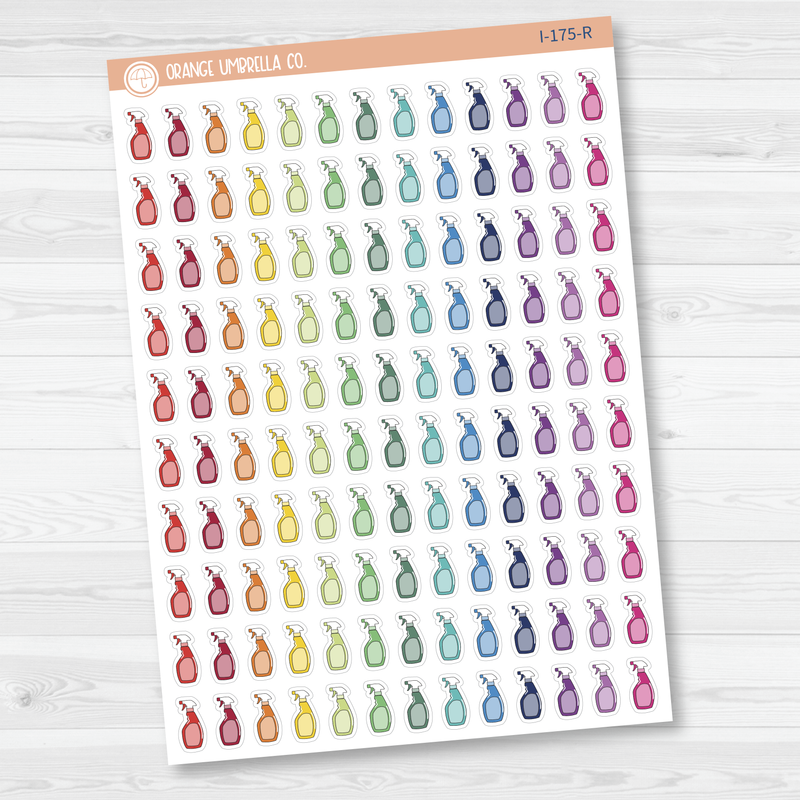 Cleaning Icon Icon Planner Stickers | I-175