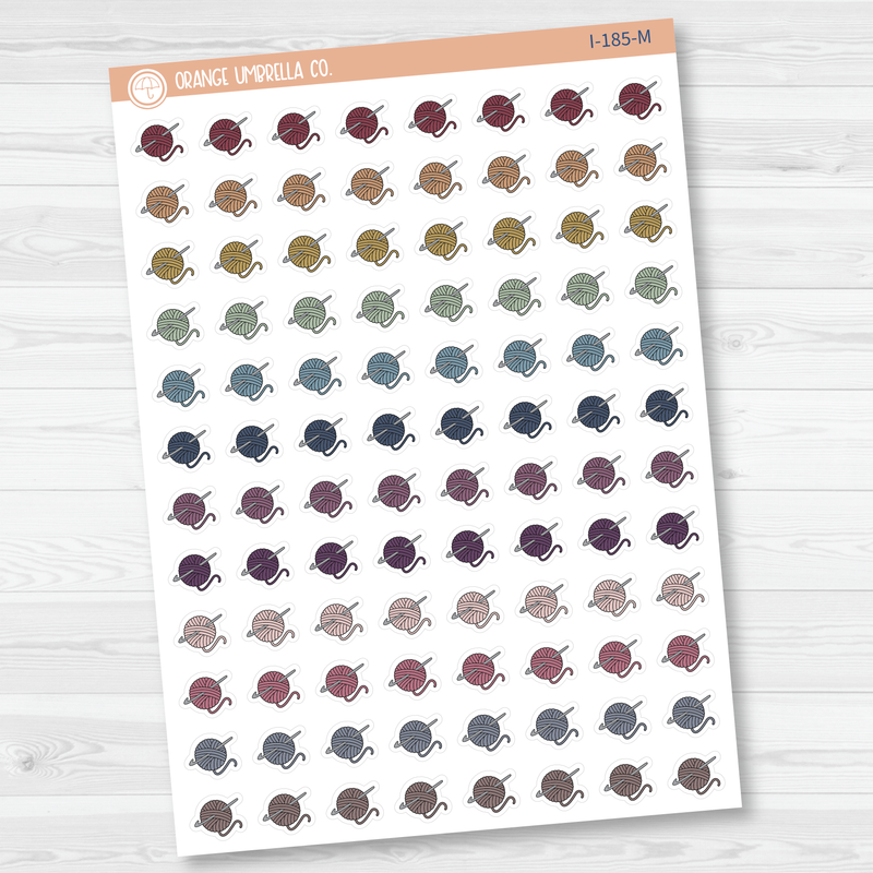 Crochet Icon Planner Stickers | I-185