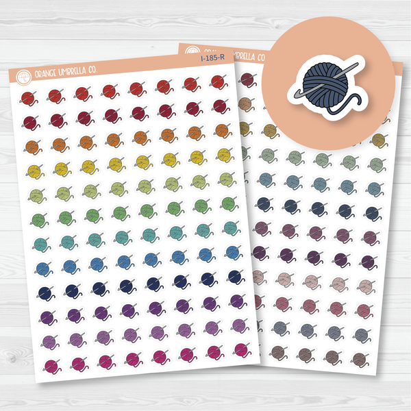 Crochet Icon Planner Stickers | I-185