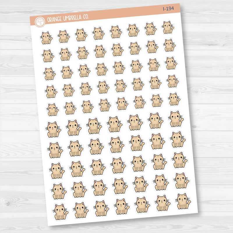 Spazz Emotions Icon Planner Stickers | I-191 - I-199