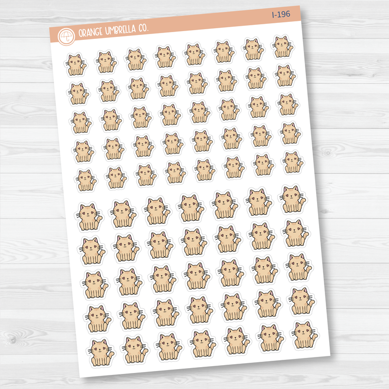 Spazz Emotions Icon Planner Stickers | I-191 - I-199