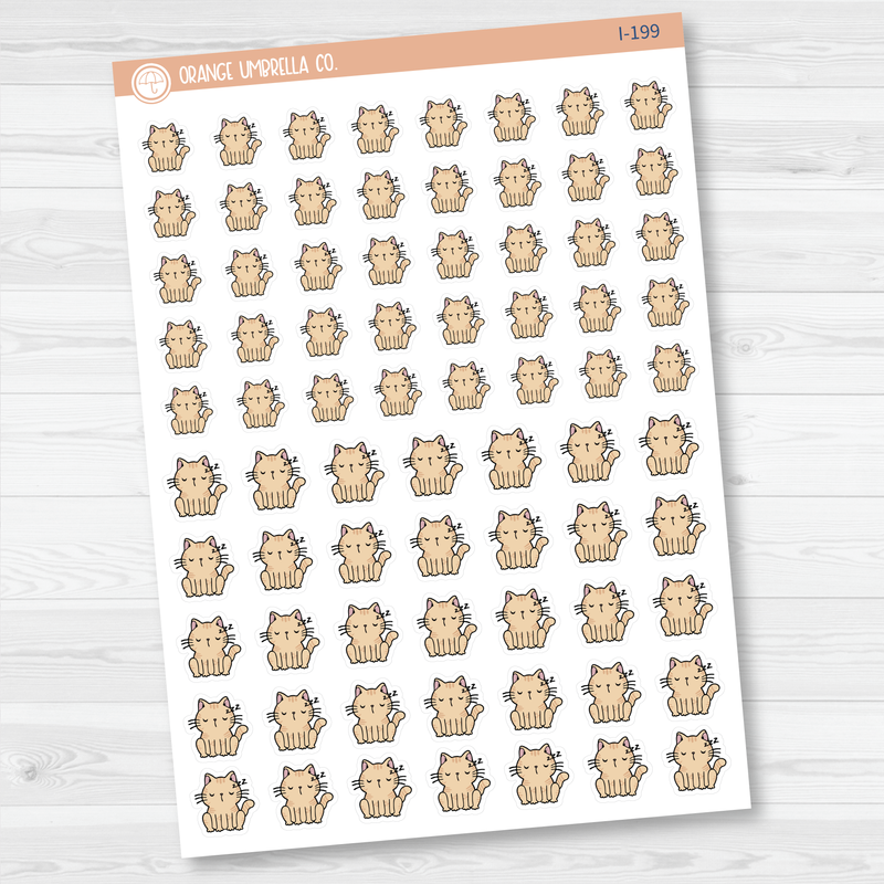 Spazz Emotions Icon Planner Stickers | I-191 - I-199