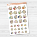 Spazz Cat Weight Workout Icon Planner Stickers | I-219