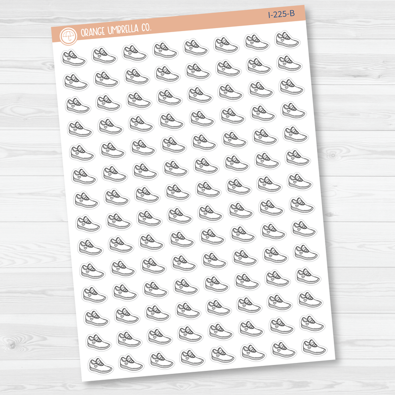 Gym Shoes Icon Planner Stickers | I-225