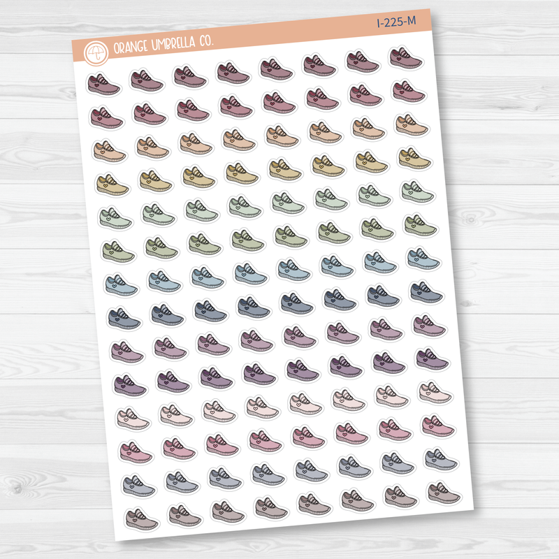 Gym Shoes Icon Planner Stickers | I-225