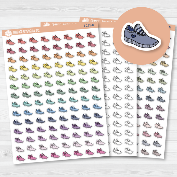 Gym Shoes Icon Planner Stickers | I-225