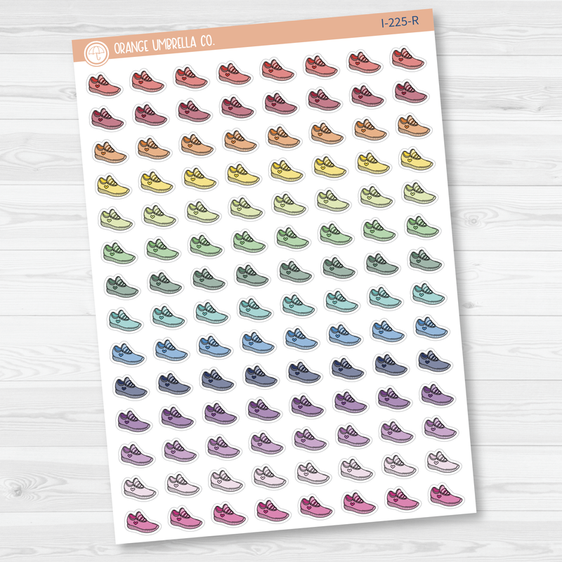 Gym Shoes Icon Planner Stickers | I-225