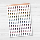 Nail Polish Bottle Icon Planner Stickers | I-247