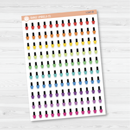 Nail Polish Bottle Icon Planner Stickers | I-247