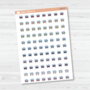 Wash Car Icon Planner Stickers | I-265
