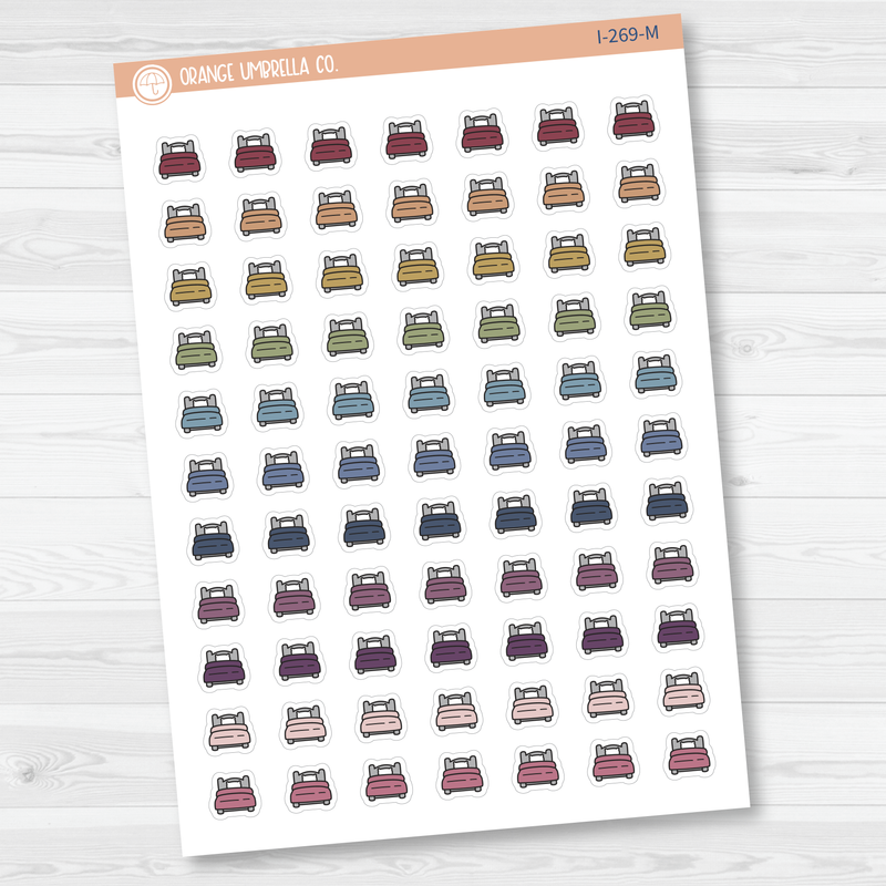 Make Bed/Wash Sheets Icon Planner Stickers | I-269