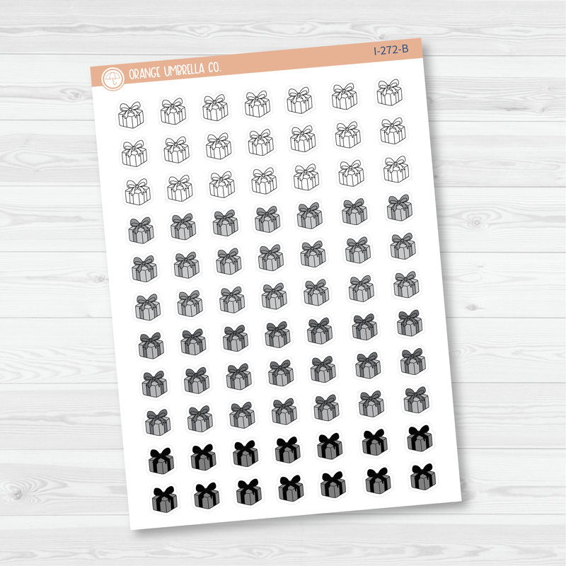 Gift Icon Planner Stickers | I-272