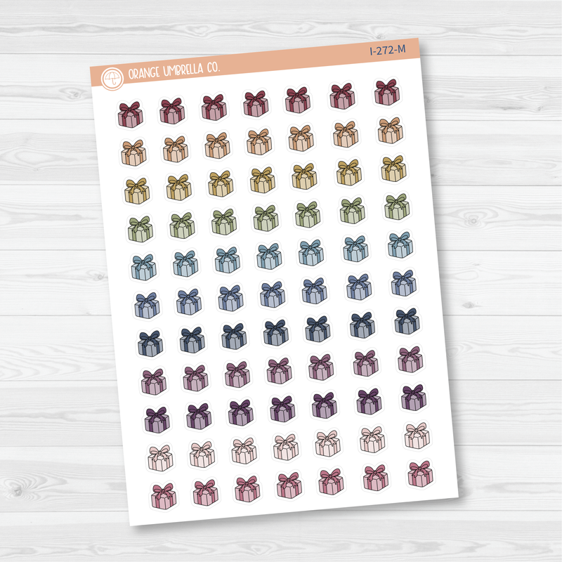 Gift Icon Planner Stickers | I-272