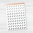 Dumbbells Icon Planner Stickers | I-273