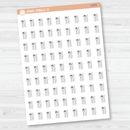 Fork and Knife Icon Planner Stickers | I-274