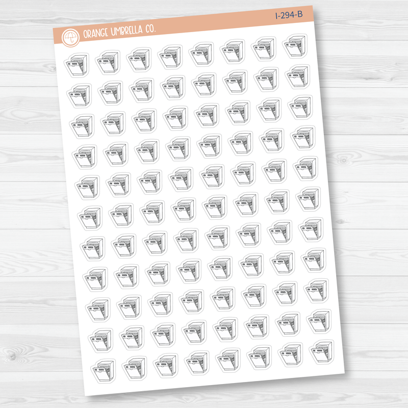 Dishwasher Icon Planner Stickers | I-294