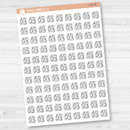 Book Stack Icon Planner Stickers | I-315
