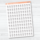 Hand Doodled Spray Bottle Planner Stickers | Icon Chore Labels | Cleaning Icons | I-329