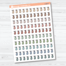 Hand Doodled Spray Bottle Planner Stickers | Icon Chore Labels | Cleaning Icons | I-329