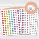 Delivery Truck Mail Truck Icon Planner Stickers | I-336