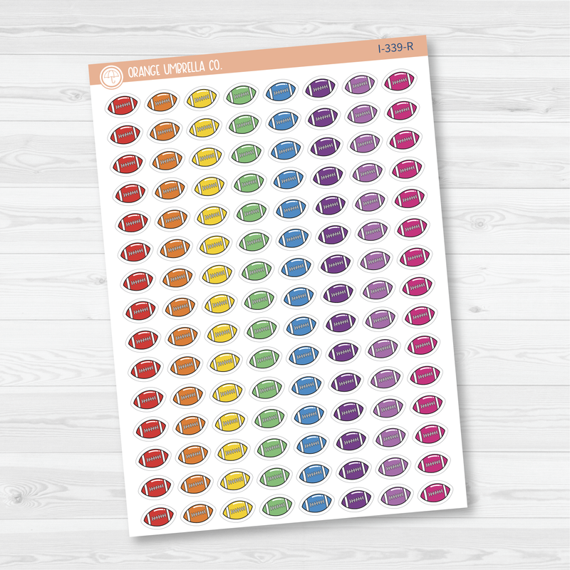 Football Icon Planner Stickers | I-339