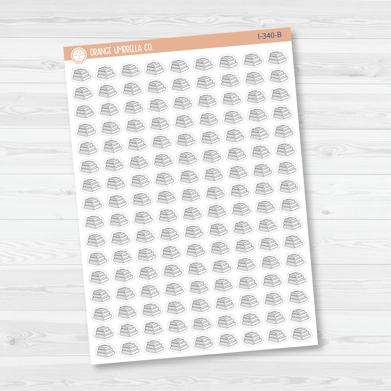 Towels Stack Icon Planner Stickers | I-340